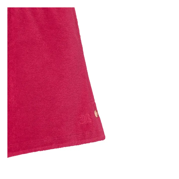 Alma Deia Combi-Short Eponge Coton Bio | Rose fuschia