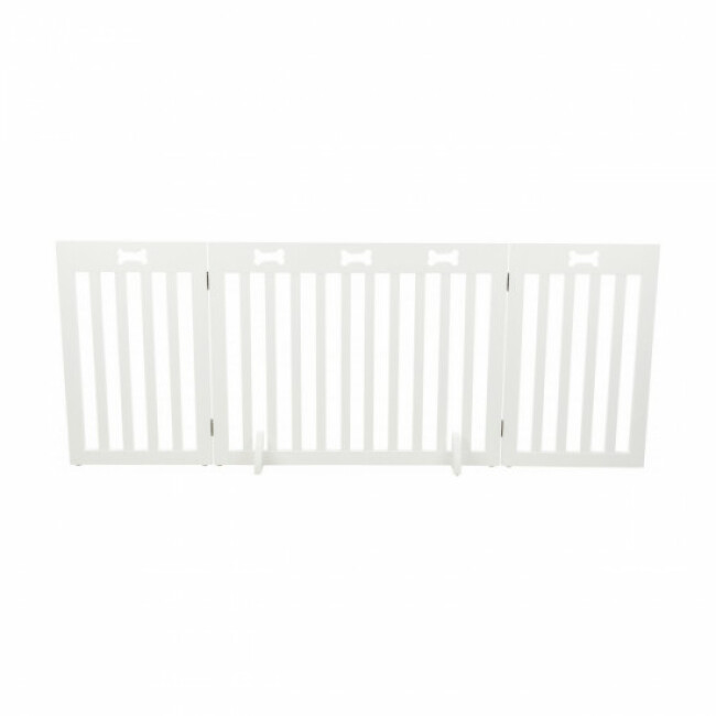 Barrière pliable et réglable pour chien Trixie