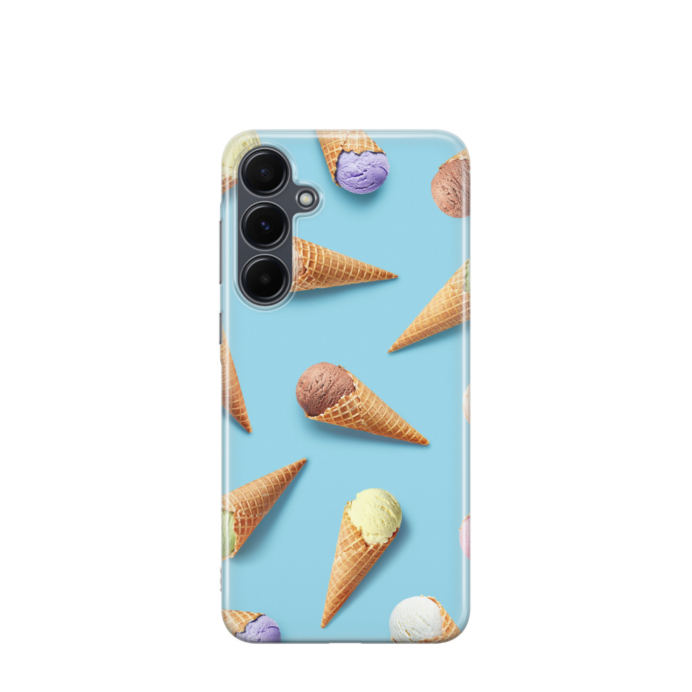 Samsung Galaxy A55 Gummi Hülle Cone Zone - Versch. Farben