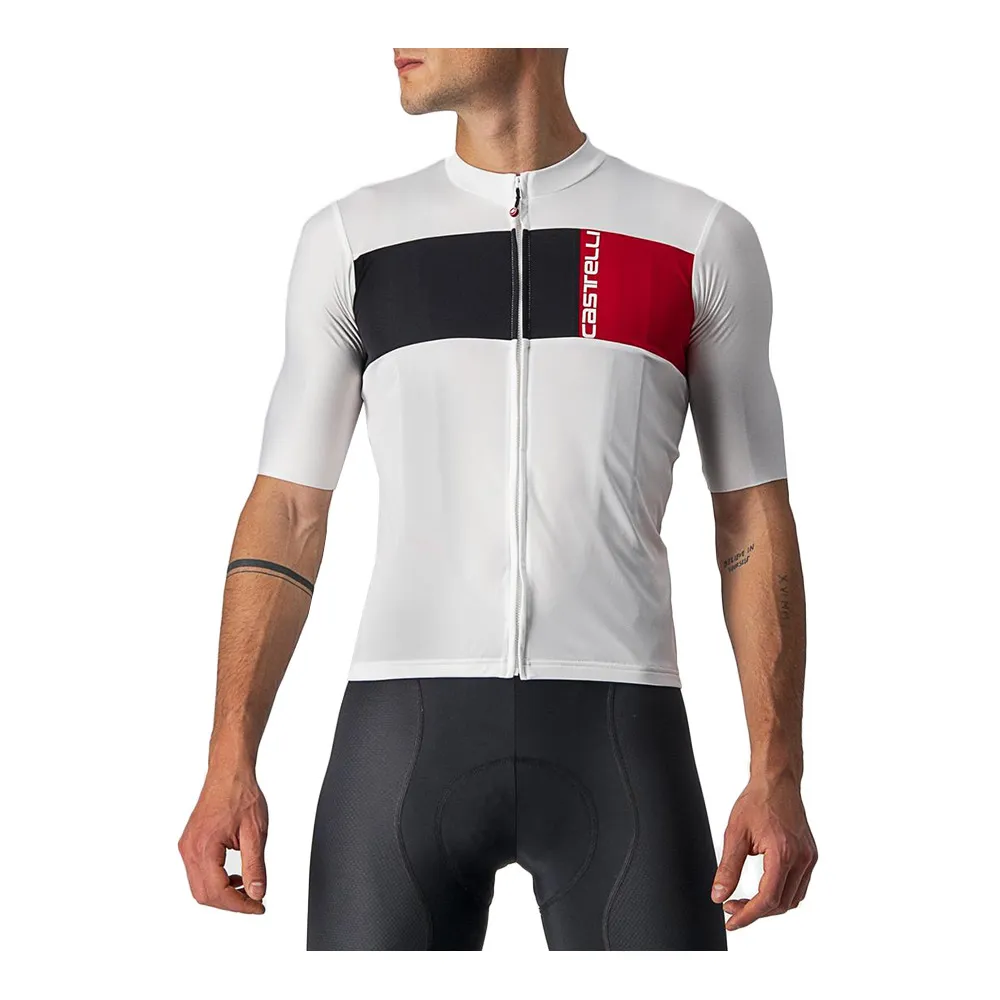 Castelli PROLOGO 7 - Maillot Homme blanc ivoire