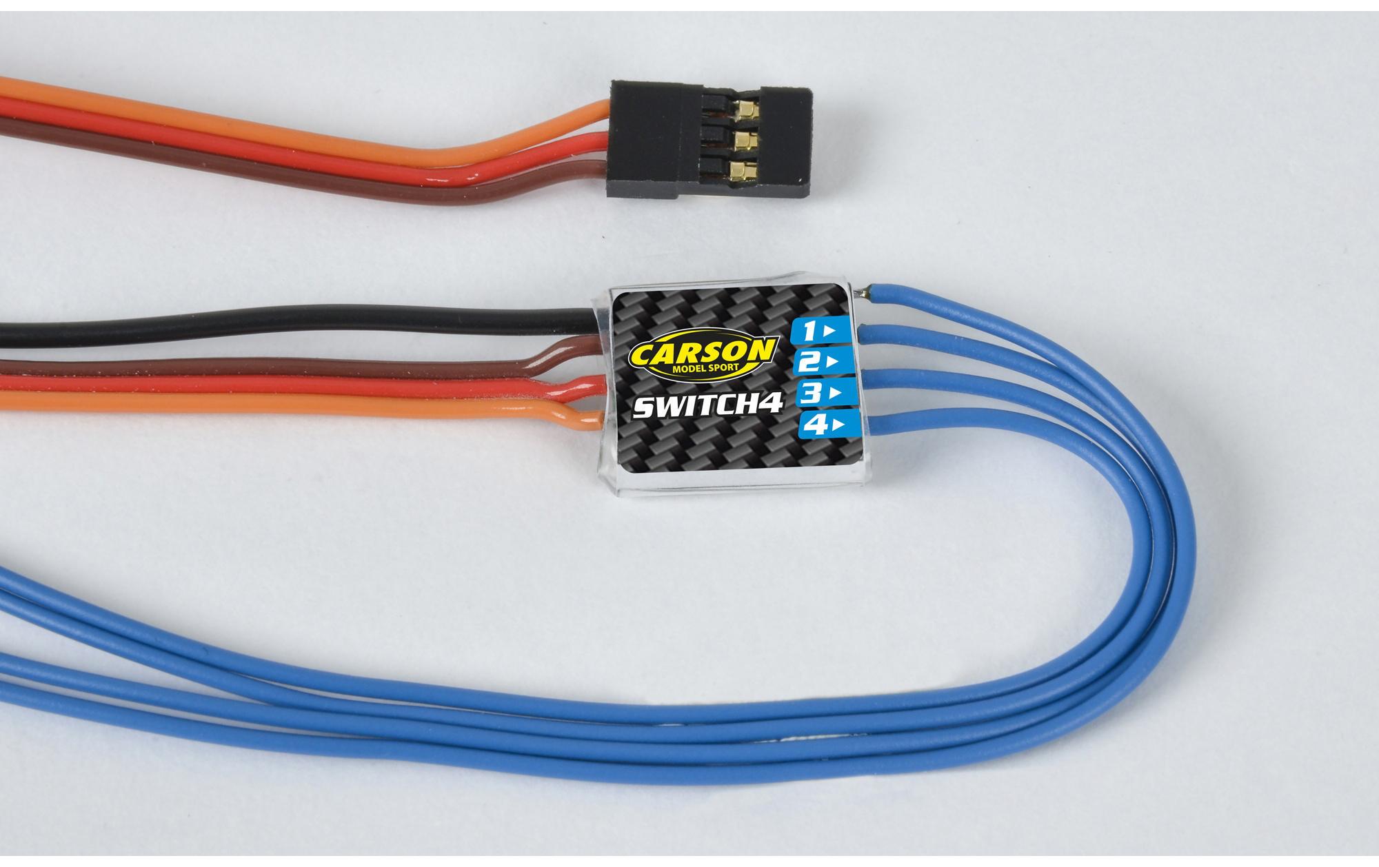 Schaltmodul Reflex 6/14Ch Switch 4 (4 x 2.5 A)Modul