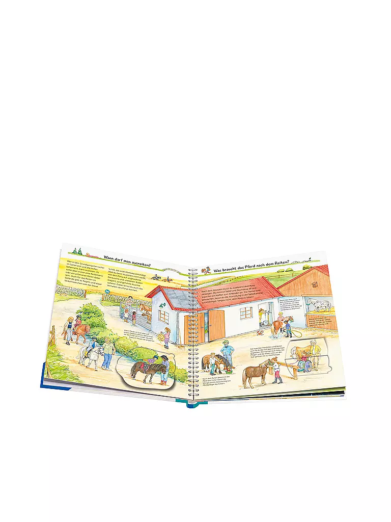 RAVENSBURGER Buch - Wieso Weshalb Warum - Komm mit zum Reiten Band 73 keine Farbe