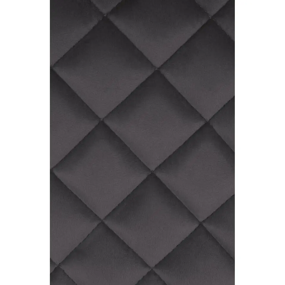 CLP Barkruk Kasson zwart Frame - Fluweel - zwart
