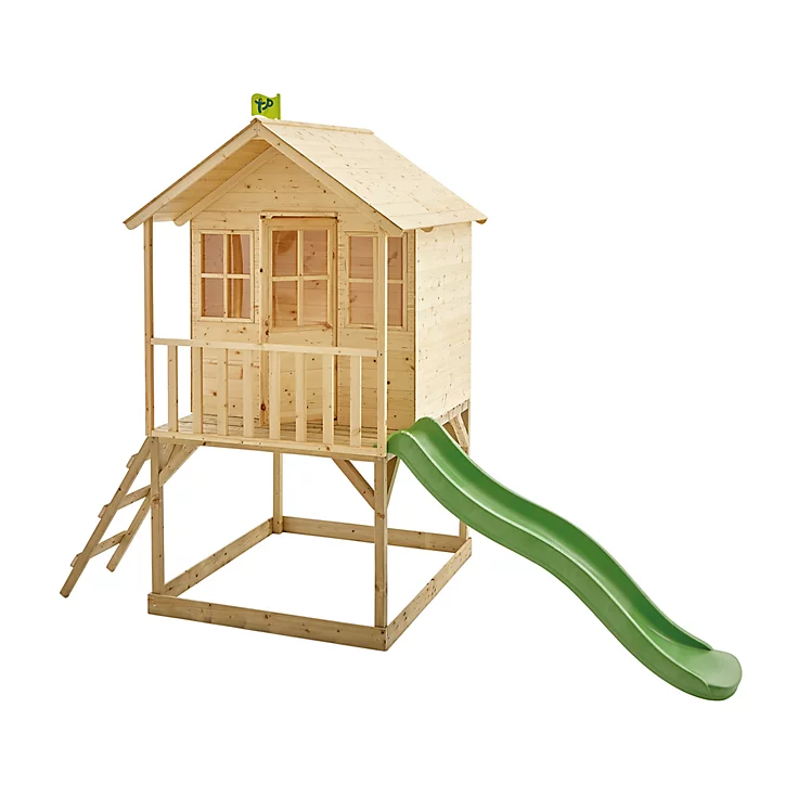 Cabane pour enfant TP Toys Hill top avec toboggan