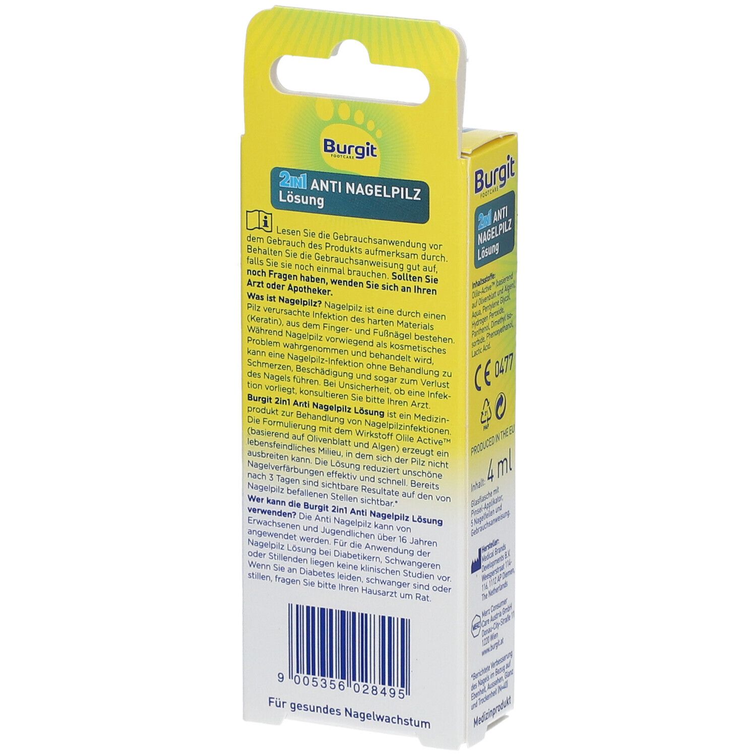 Burgit 2 in1 Anti Nagelpilz Lösung