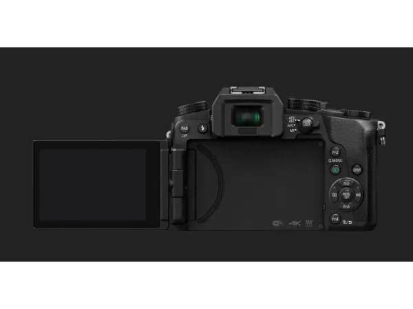 Panasonic Lumix G DMC-G7M - Digitalkamera - spejlløst - 16.0 MP - Four Thirds - 4K - 5x optisk zoom 12 - 60 mm objektiv - Wi-Fi - sort