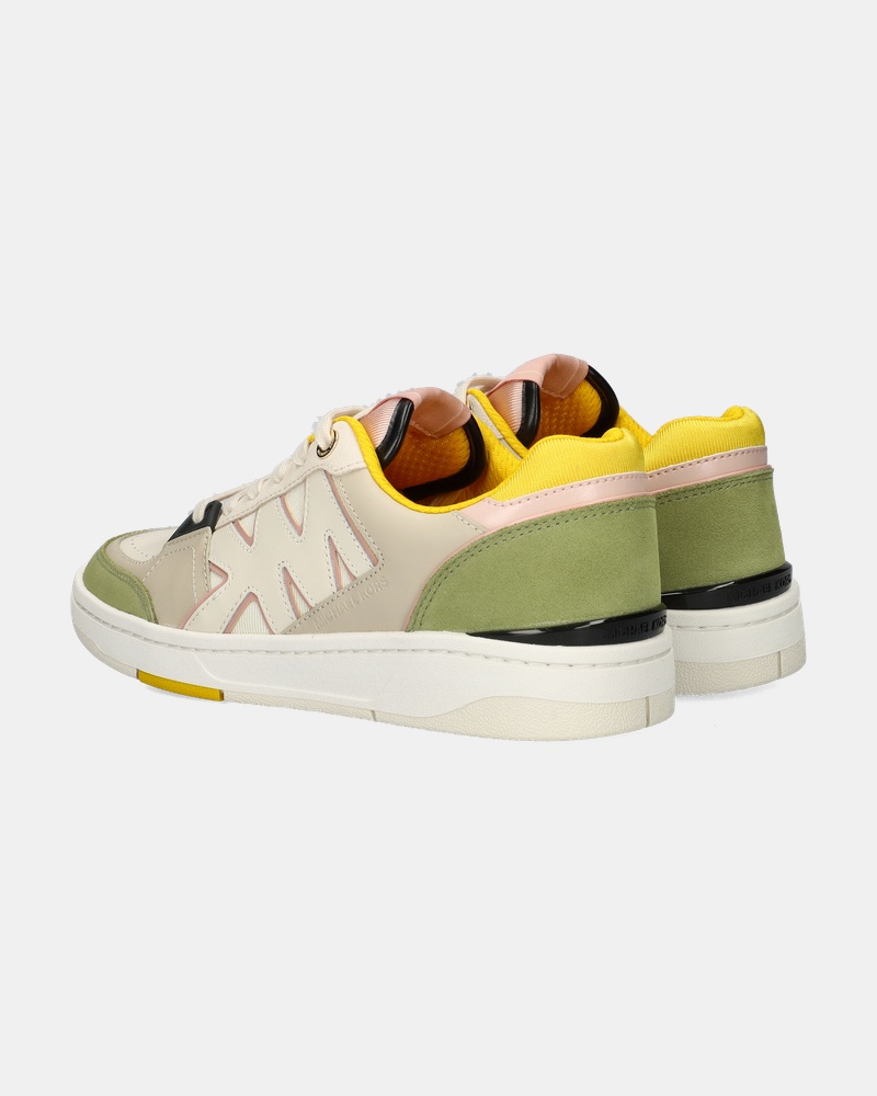 Michael Kors Rebel Lace-up Lage sneakers  - wit