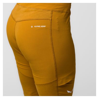 Legging Femme Salewa Alpine Hemp Marron