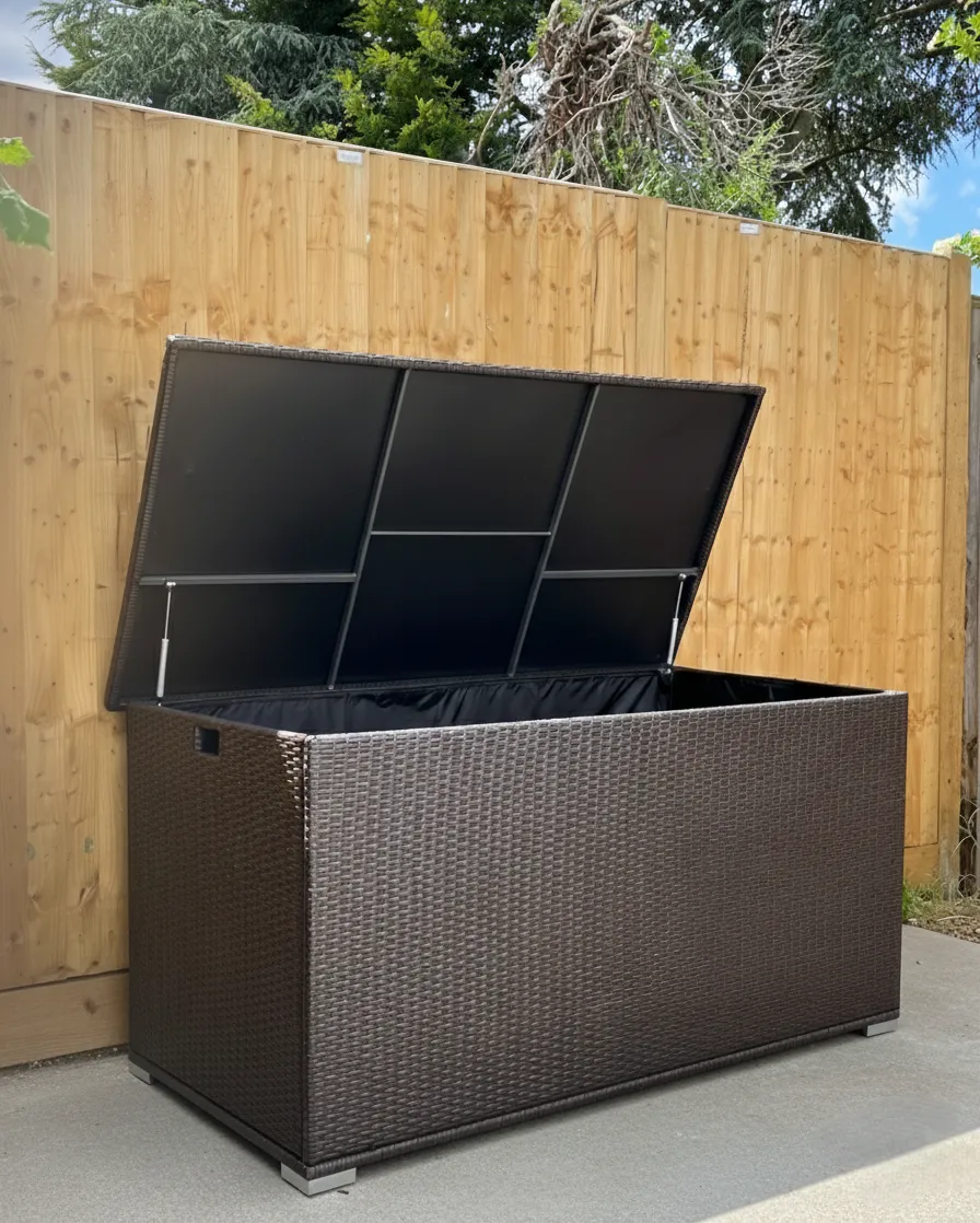 Kussenbox MODENA 155 cm 75 cm Bruin