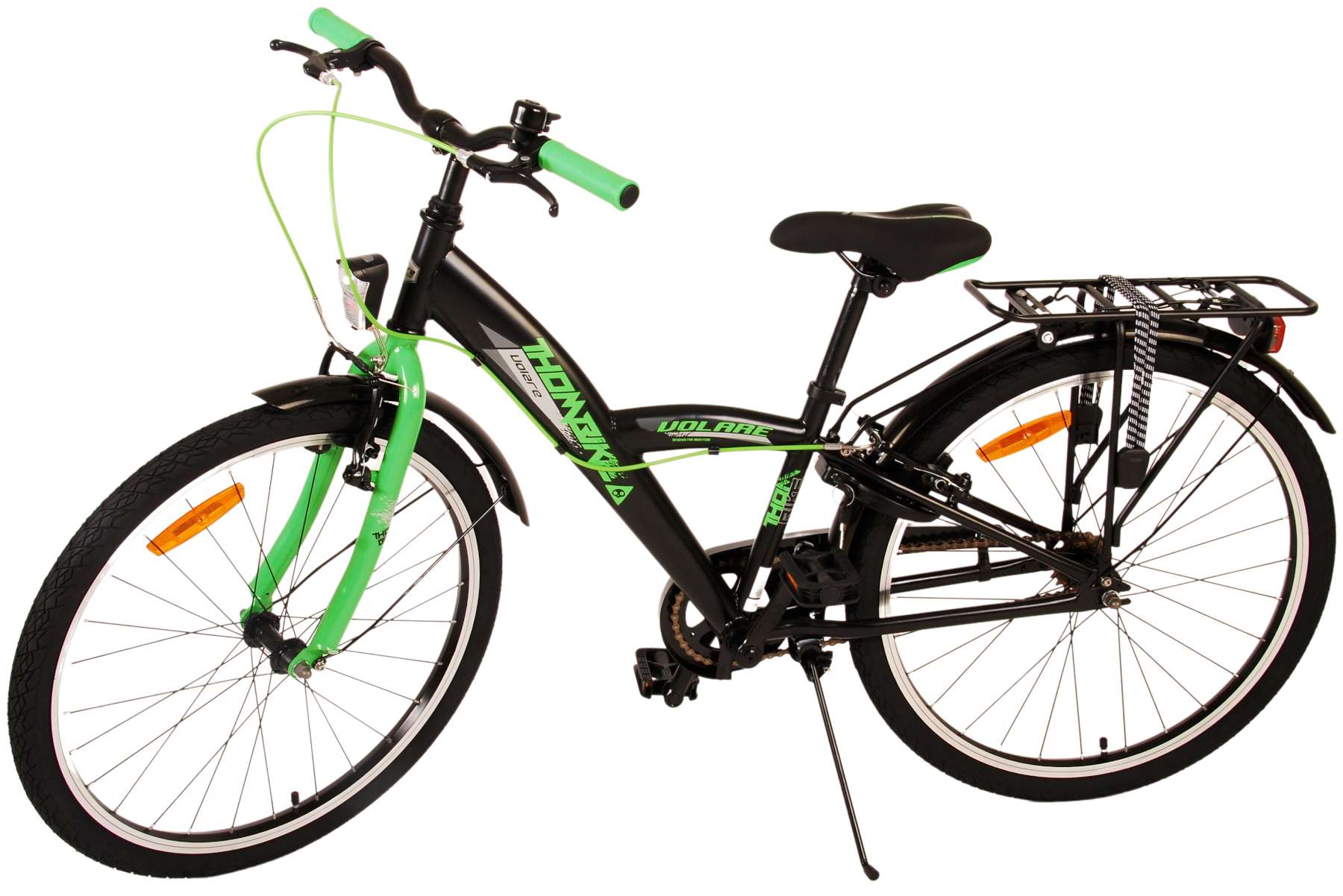 TPFSports Thombike Kinderfahrrad - Jungen - Rücktritt + Handbremse - 24 Zoll - Blau