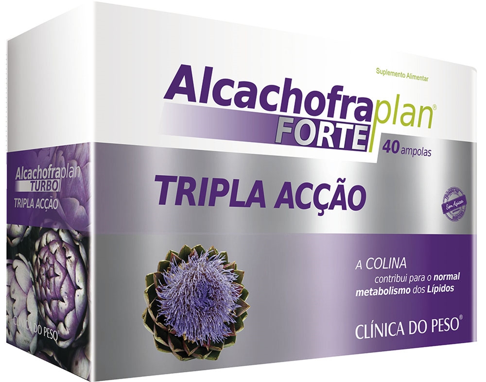 SUPLEMENTO ALCACHOFRA PLAN FORTE 40 AMPOLAS