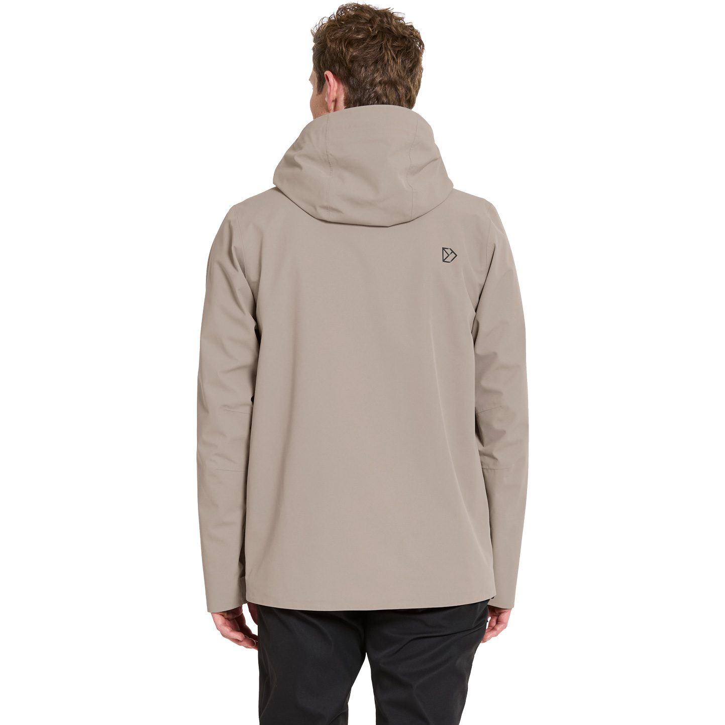 Didriksons Basil 4 Hardshelljacke Herren ash brown
