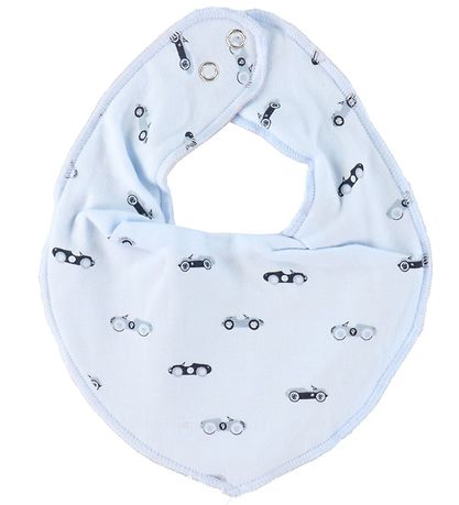 Fixoni Babylätzchen - 3-Pak - Infinity - Dusty Blue m. Print