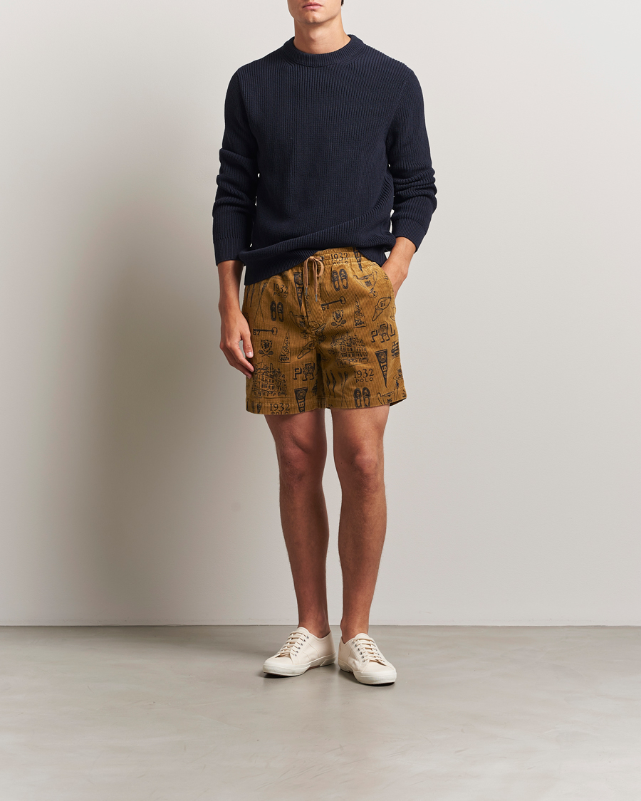 Polo Ralph Lauren Prepster Corduroy Shorts Golden Brown Preppy Diary