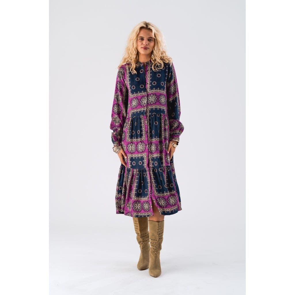 Lollys Laundry Kaiall Midi Dress Ls