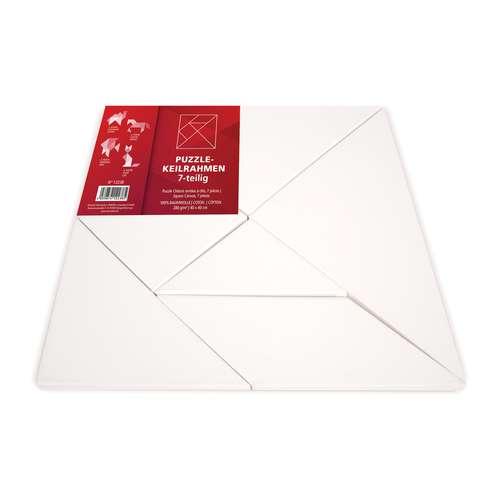 Puzzle-Keilrahmen Tangram, 7-teilig