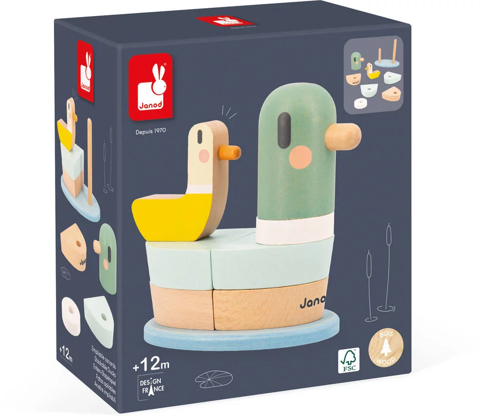 SWEET COCOON - EMPILABLE CANARDS EN BOIS