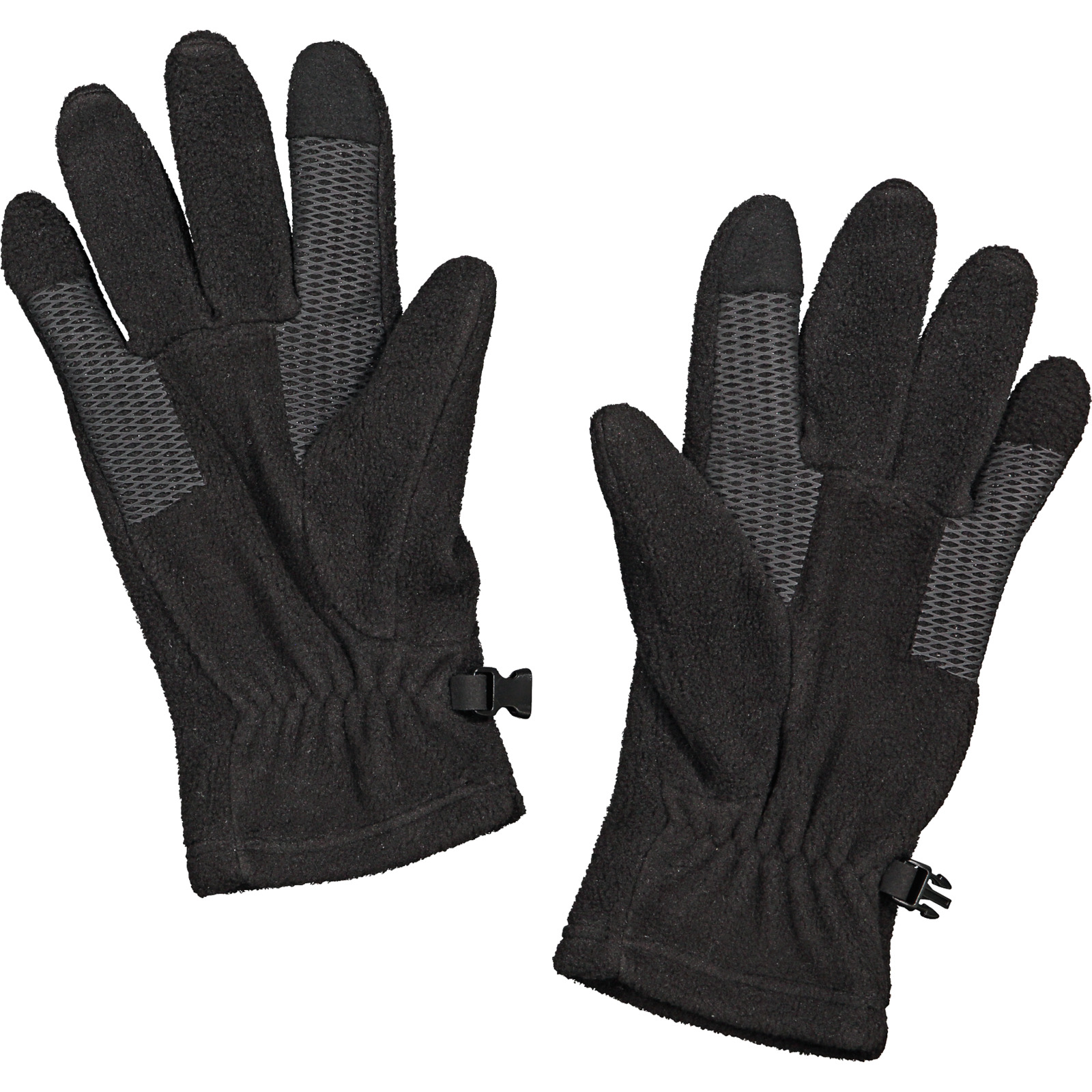 Sherpa Damen-Fleece-Fingerhandschuh Kankai L, schwarz