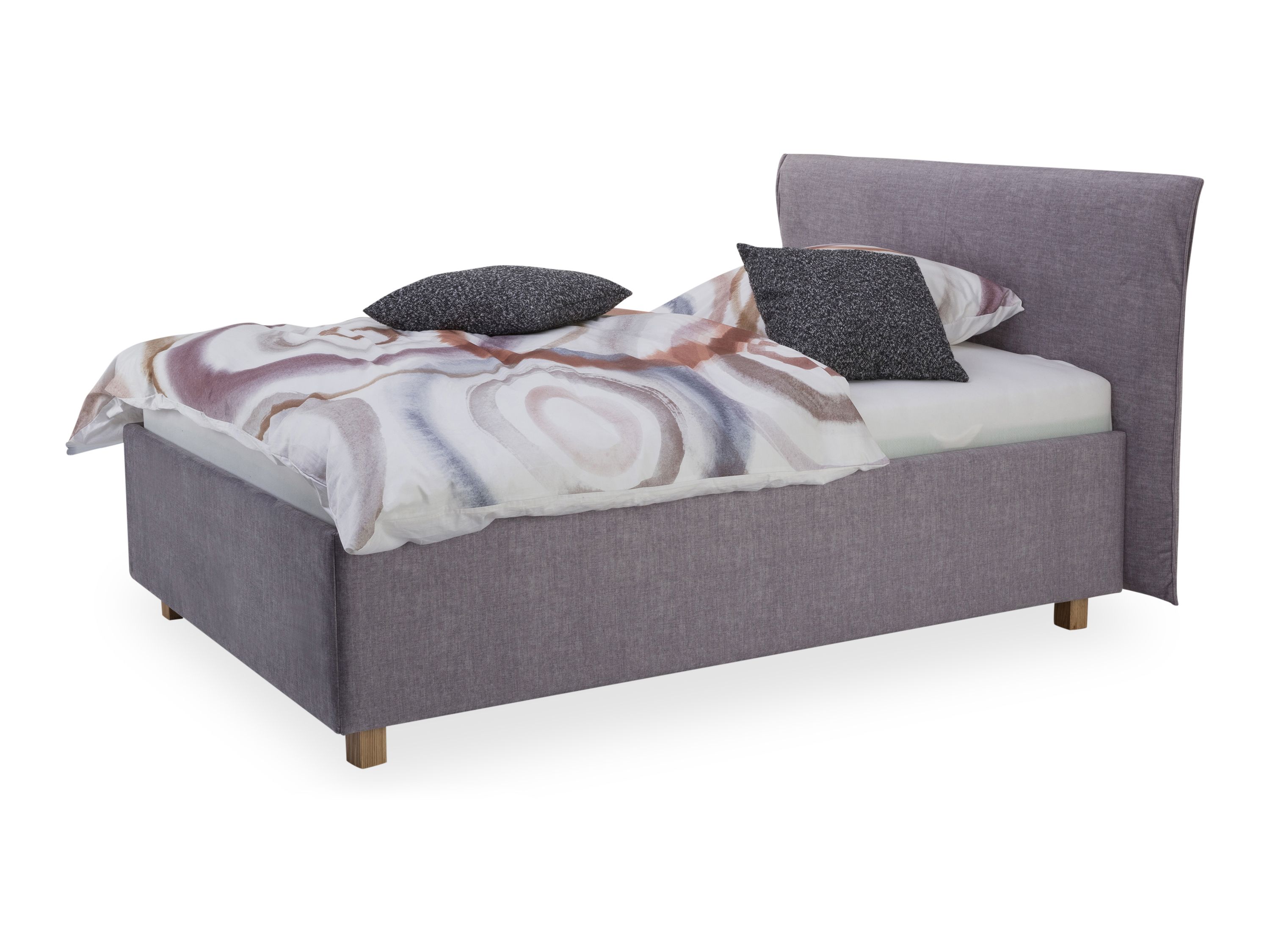 Polsterbett SCHLARAFFIA INSIDE 120X200 H2 anthracite