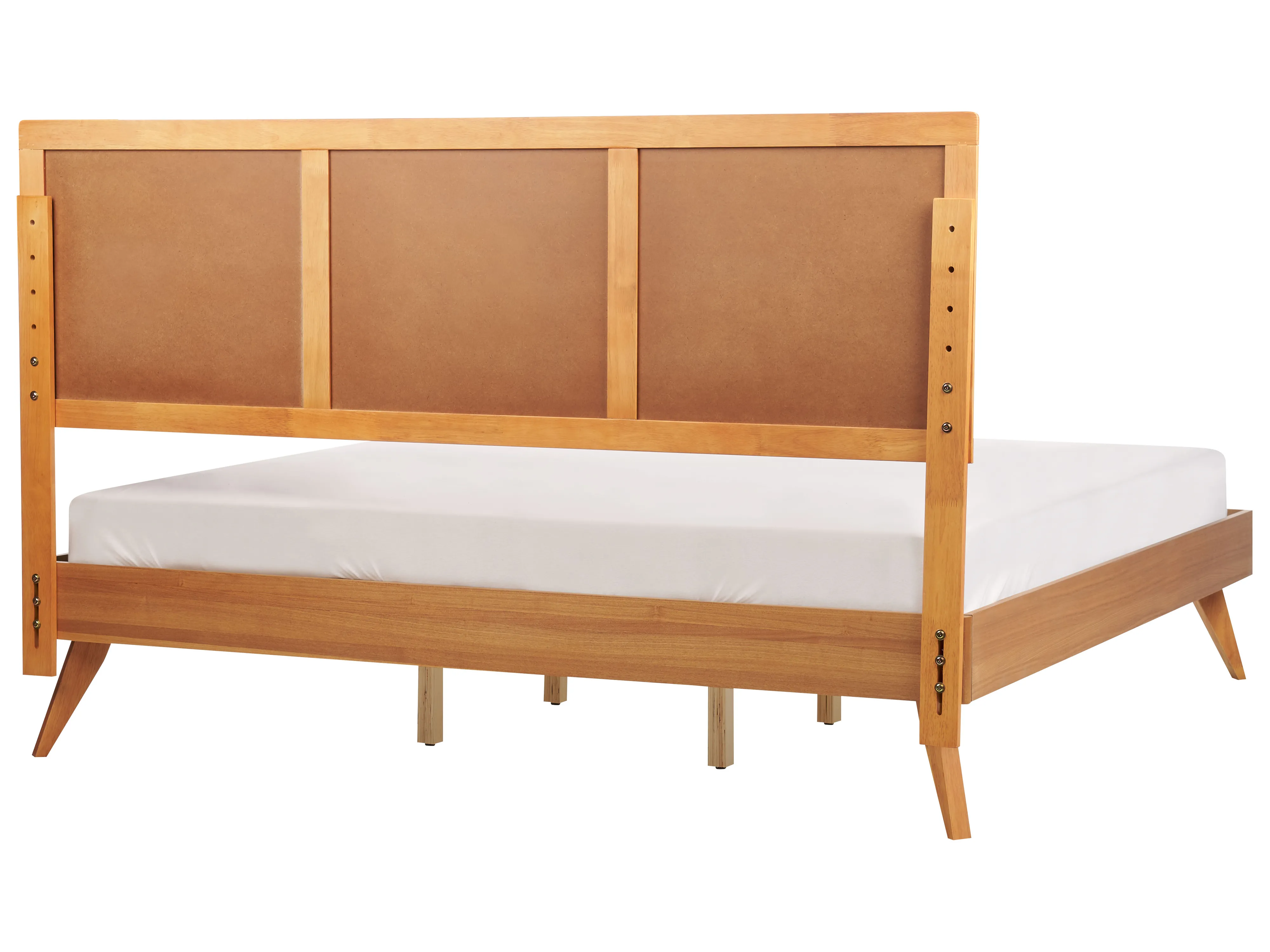Bed ISTRES 180 x 200 cm Natuurlijk essenhout