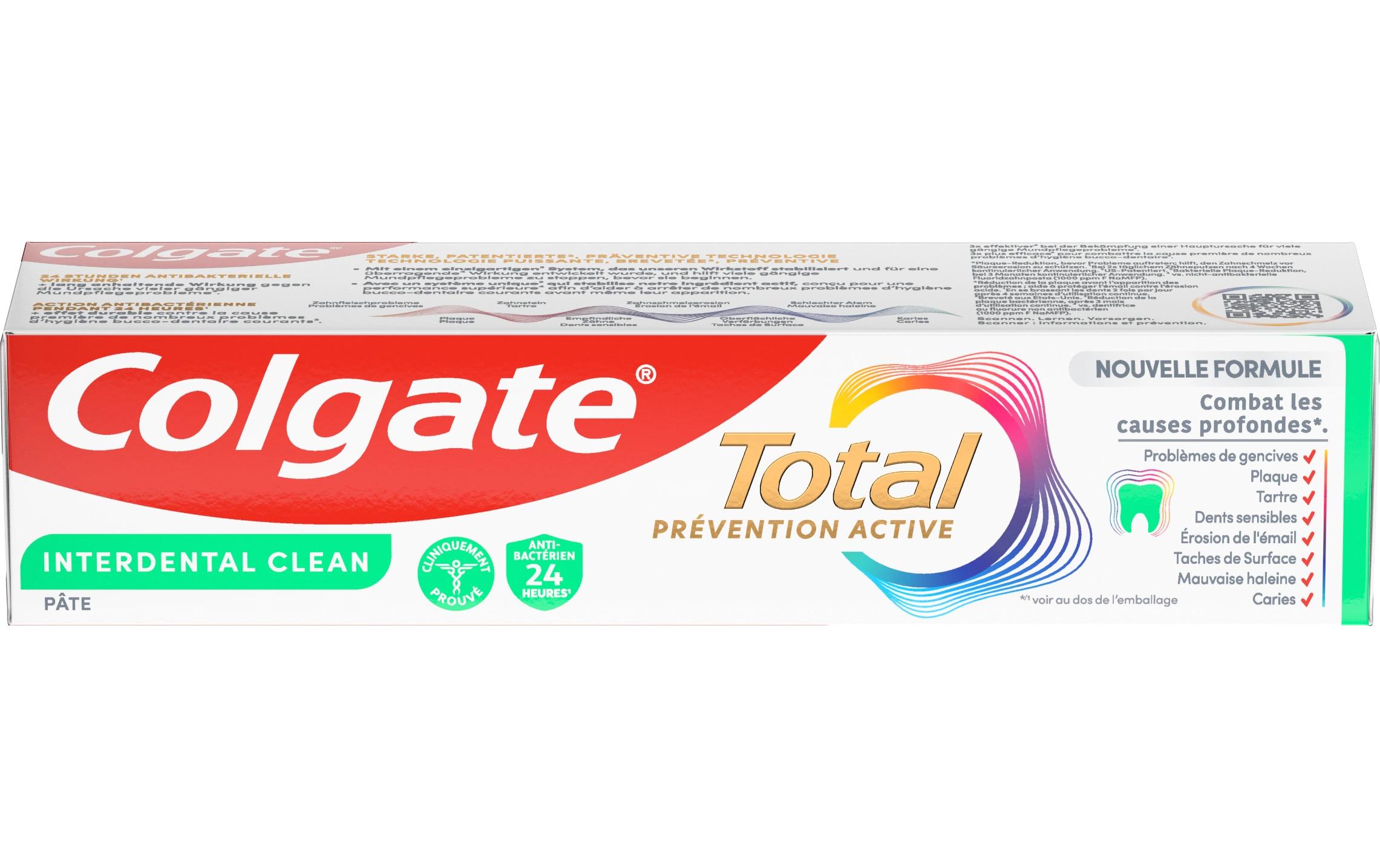 Zahnpasta Total Plus Interdentalreinigung 75 mlZahncrème für die Reinigung der Zahnzwischenräume