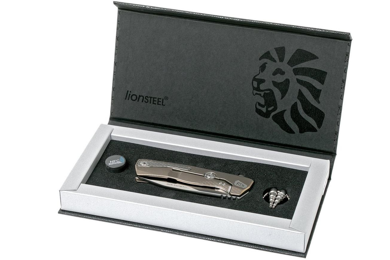 LionSteel ROK Bronze Titanium ROK B zakmes