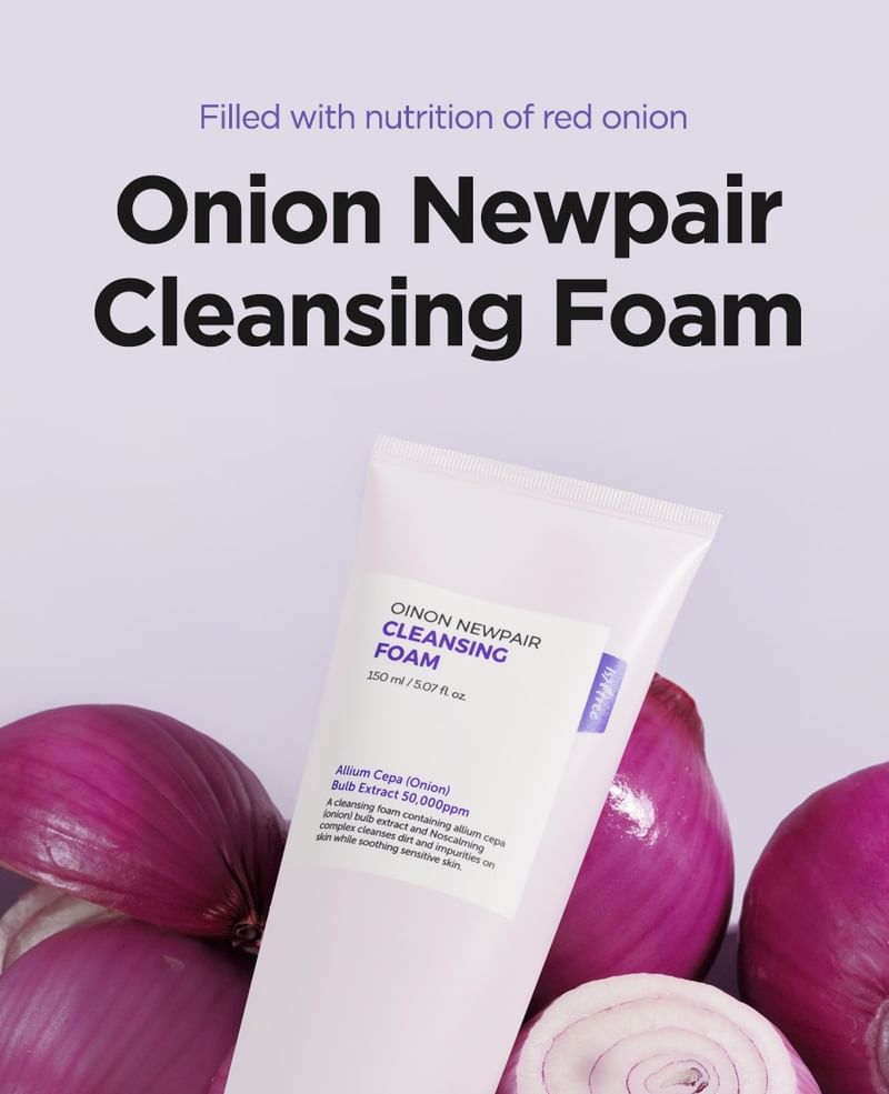 Isntree - Onion Newpair Reinigingsschuim