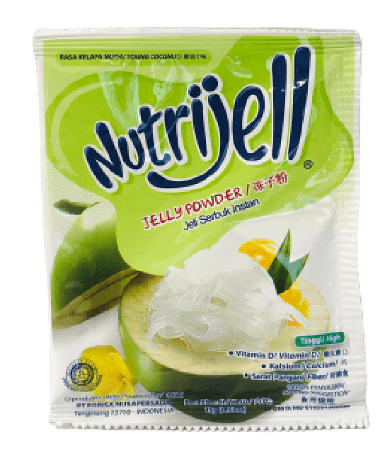 Nutrijell Jelly Poeder met Jonge Kokosnoot Smaak 15g