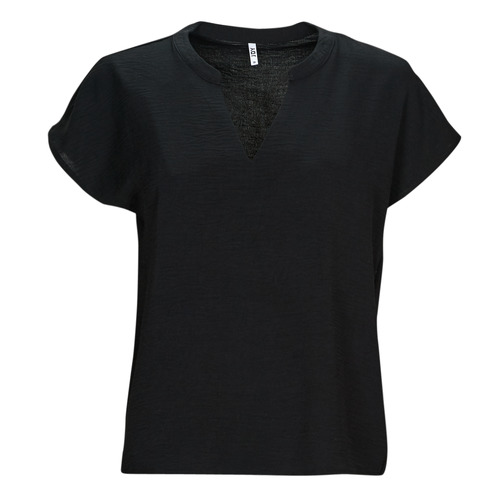 JDY - JDYLION S/S TOP - Noir