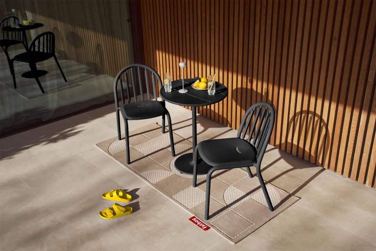 Fatboy Fred's Bistreau tuintafel Ø60 Wave Blue