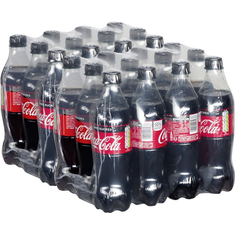 Coca-Cola Zéro 50 cl - 24 bouteilles
