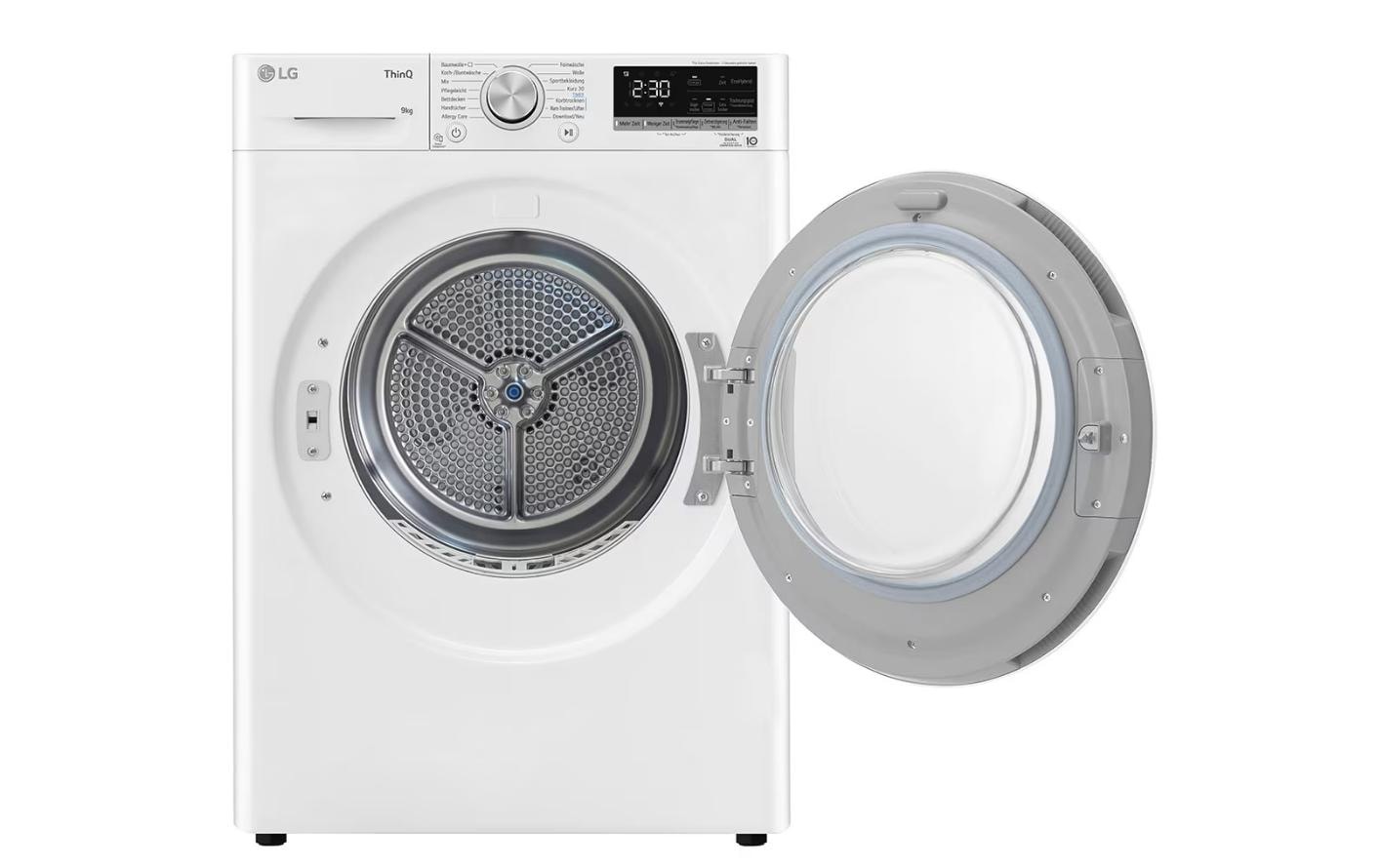 LG Wärmepumpentrockner »V9R09TC Rechts/Wechselbar«