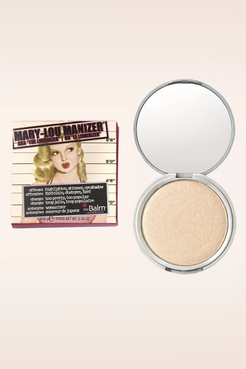 The Balm Mary-Lou Manizer highlighter en shadow in champagne