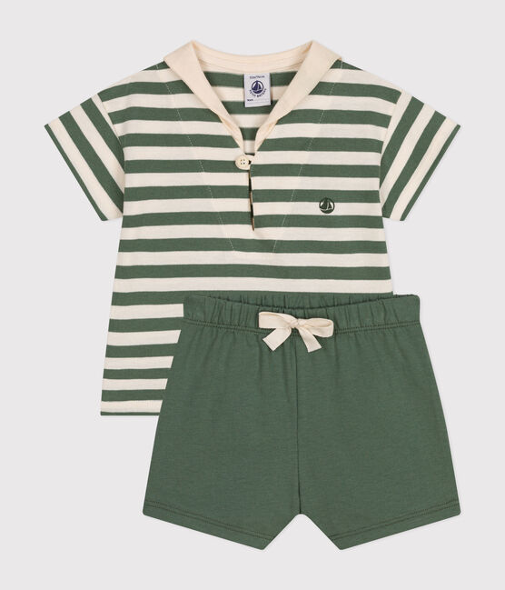 Ensemble tee-shirt et short en jersey bébé