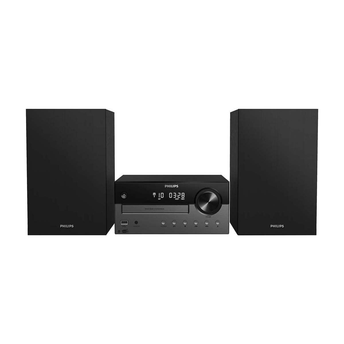 Philips mikromusikkanlegg TAM4505/12 (sort)