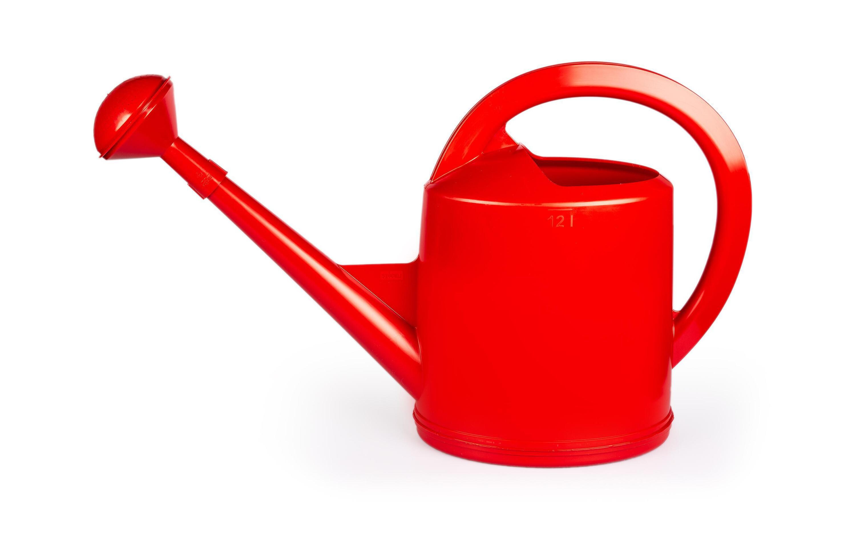 Giesskanne Garten 12l, RotMade in Switzerland seit 1874