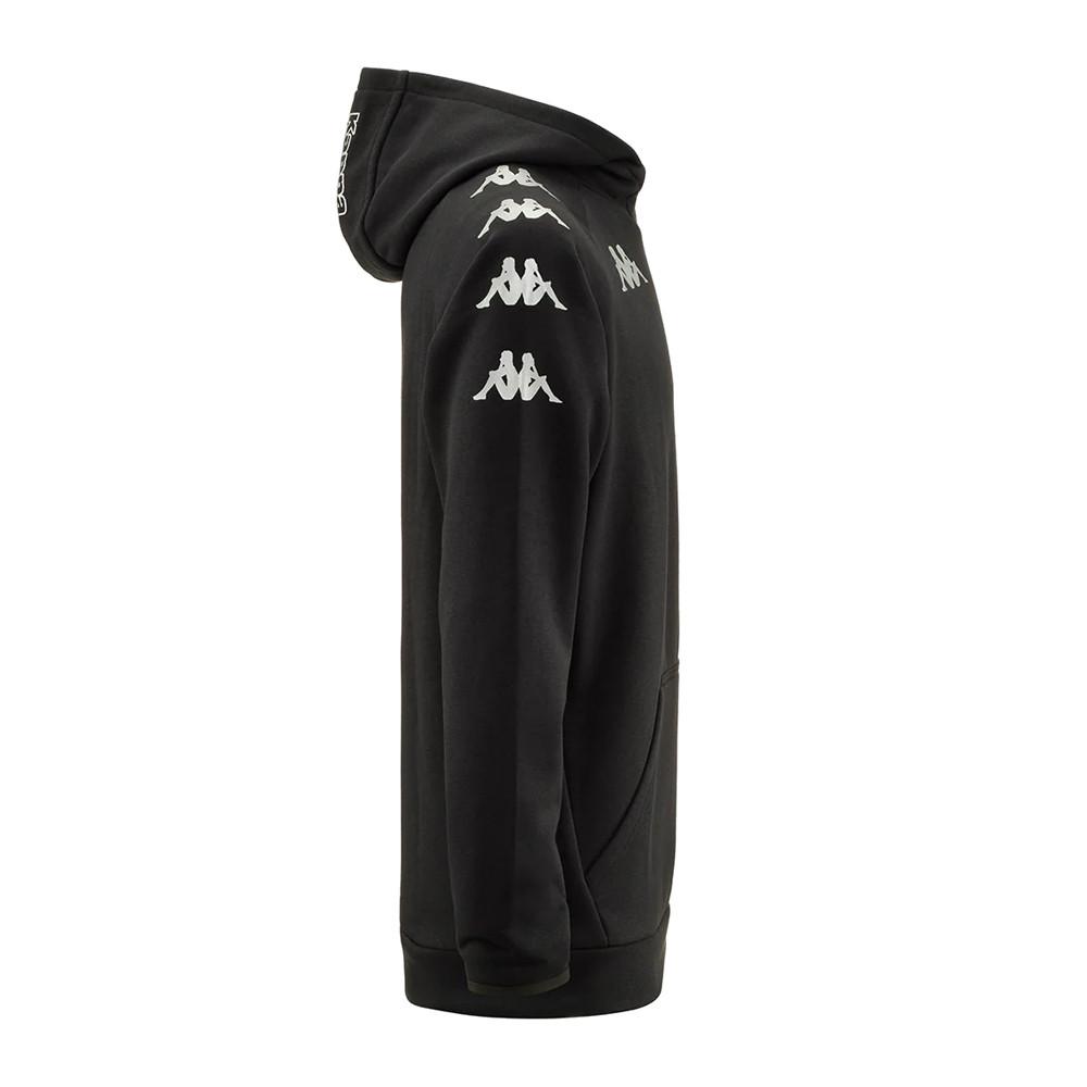 Kappa Sweat à Capuche Noir/Gris Garçon Kappa Diano