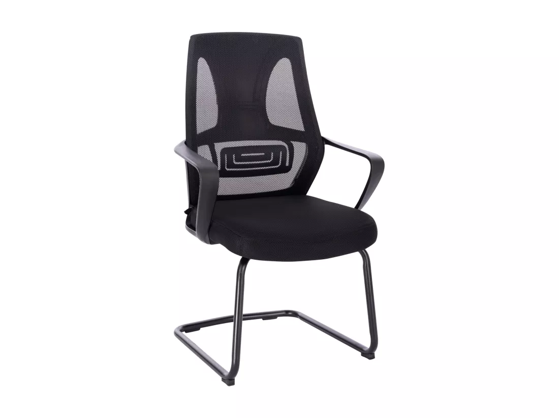 Chaise de conférence à piétement luge