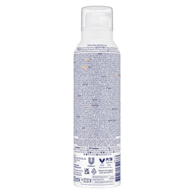 Dove Bath Therapy Glow Douche- & Scheerschuim 200 ml