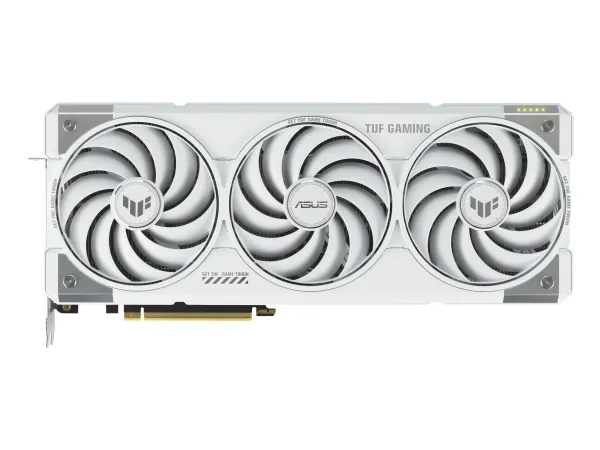 ASUS TUF Gaming GeForce RTX 5070 Ti 16GB - OC Edition - grafikkort - GeForce RTX 5070 Ti - 16 GB GDDR7 - PCI Express 5.0 - 3 x DisplayPort, HDMI - hvid