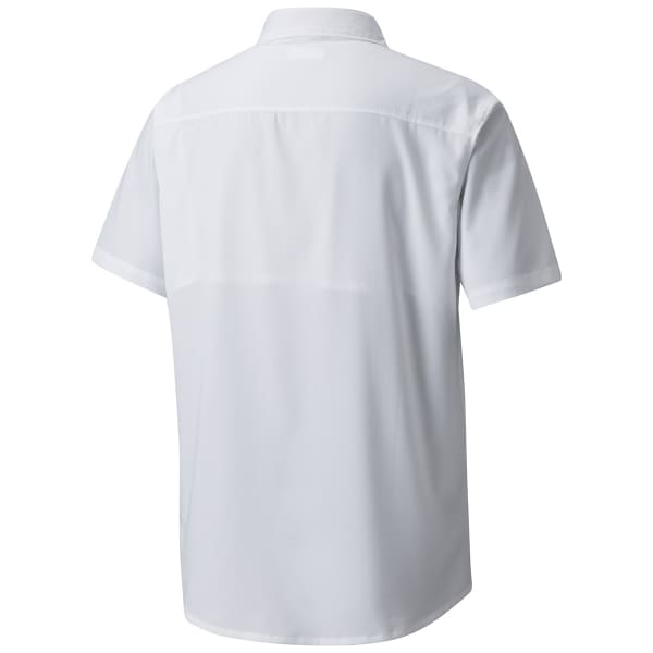 Chemise randonnée COLUMBIA UTILIZER II SOLID S/S SHIRT BLANC
