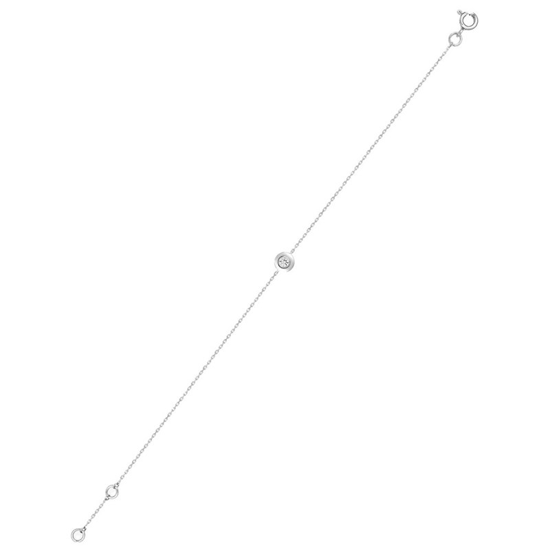 Bracelet Femme - Or 18 Carats - Longueur : 18 cm