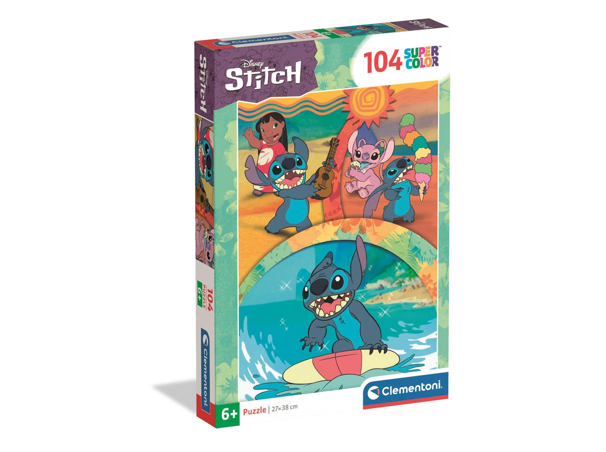 PUZZLE DISNEY STITCH CLEMENTONI 104 PEÇAS