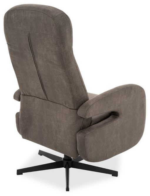 Relaxfauteuil Antraciet CM-55.043 Esbjerg B68 x D84 x H114 cm