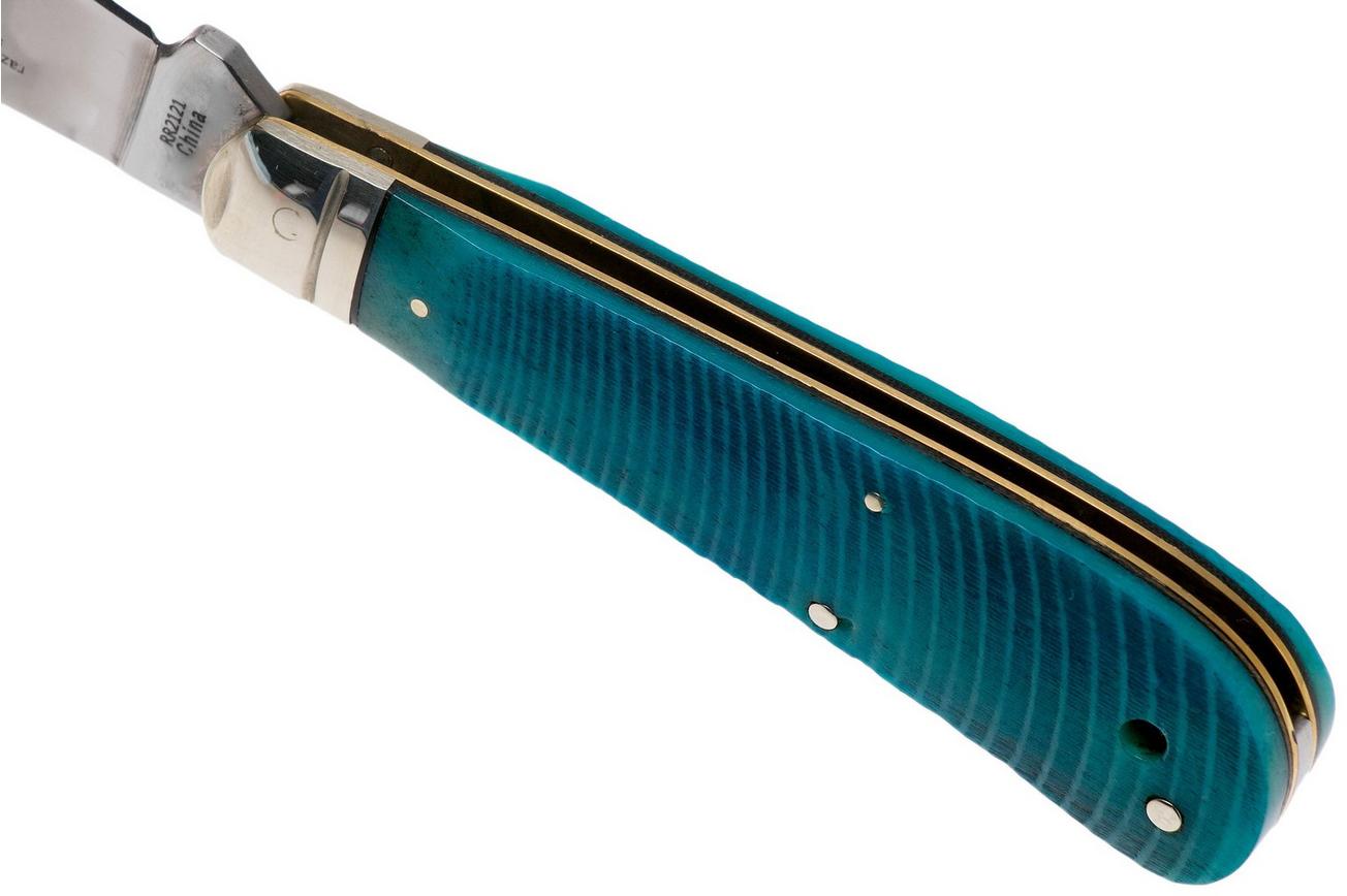 Rough Ryder Black & Blue Hawkbill RR2121 zakmes