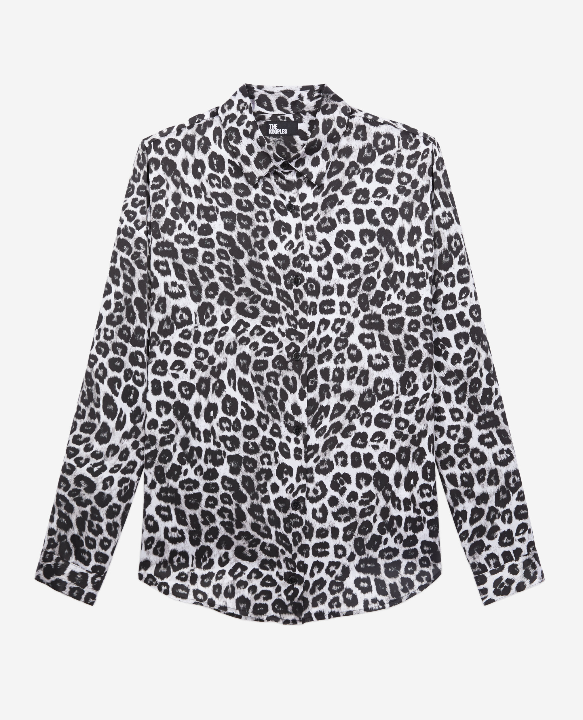 Chemise imprimée en soie