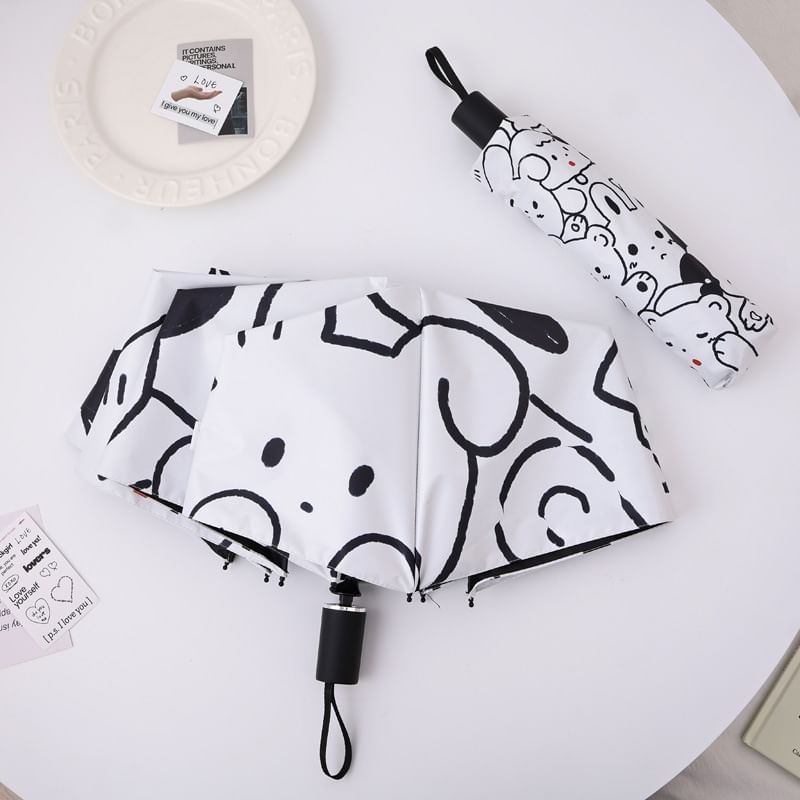 Fenmo - Cartoon Compact Paraplu (Diverse Ontwerpen)