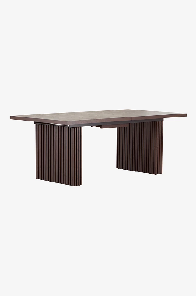 PALANZO spisebord med ileggsplate 105x196+45 cm