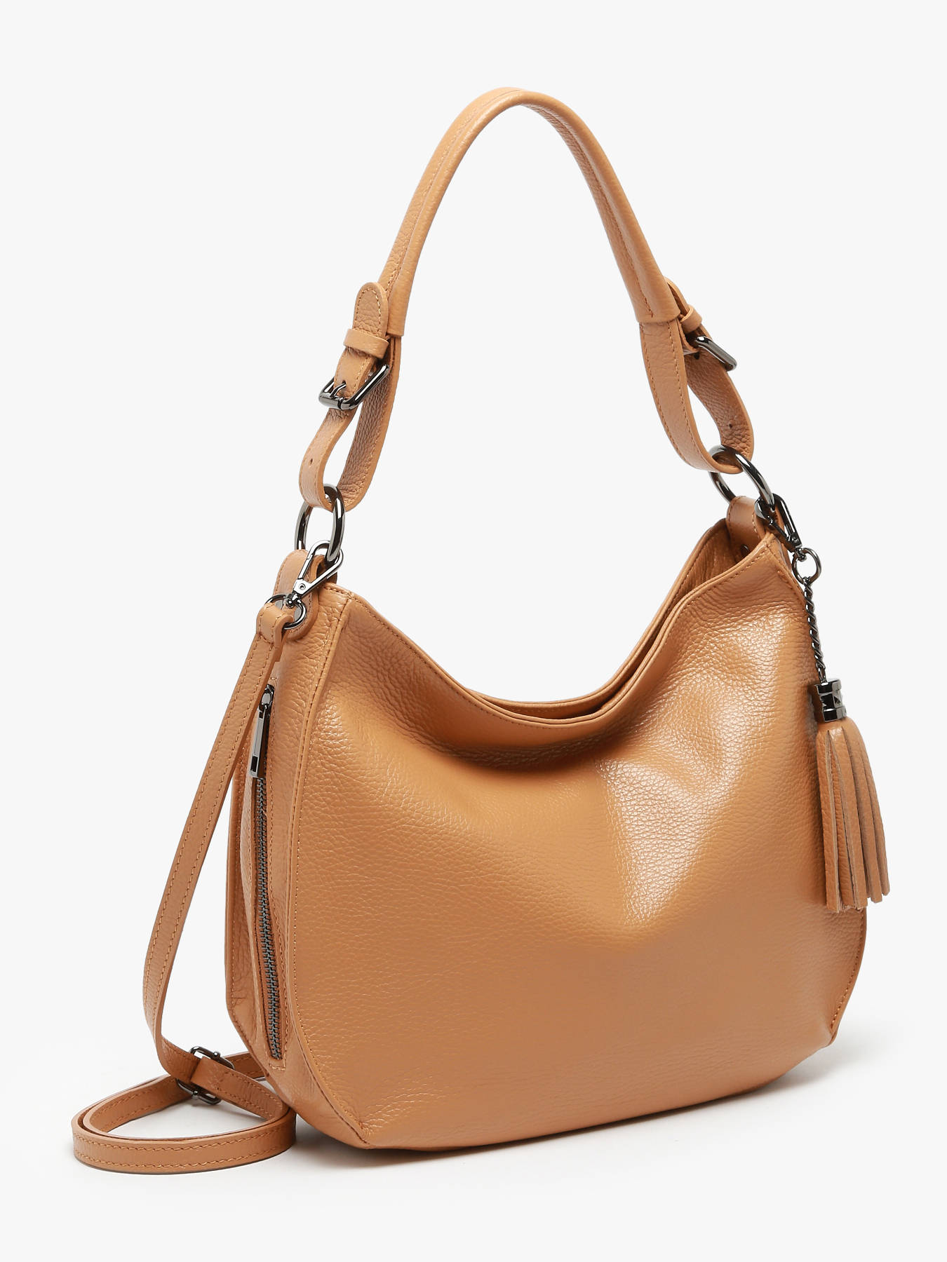Sac port paule Caviar cuir MILANO