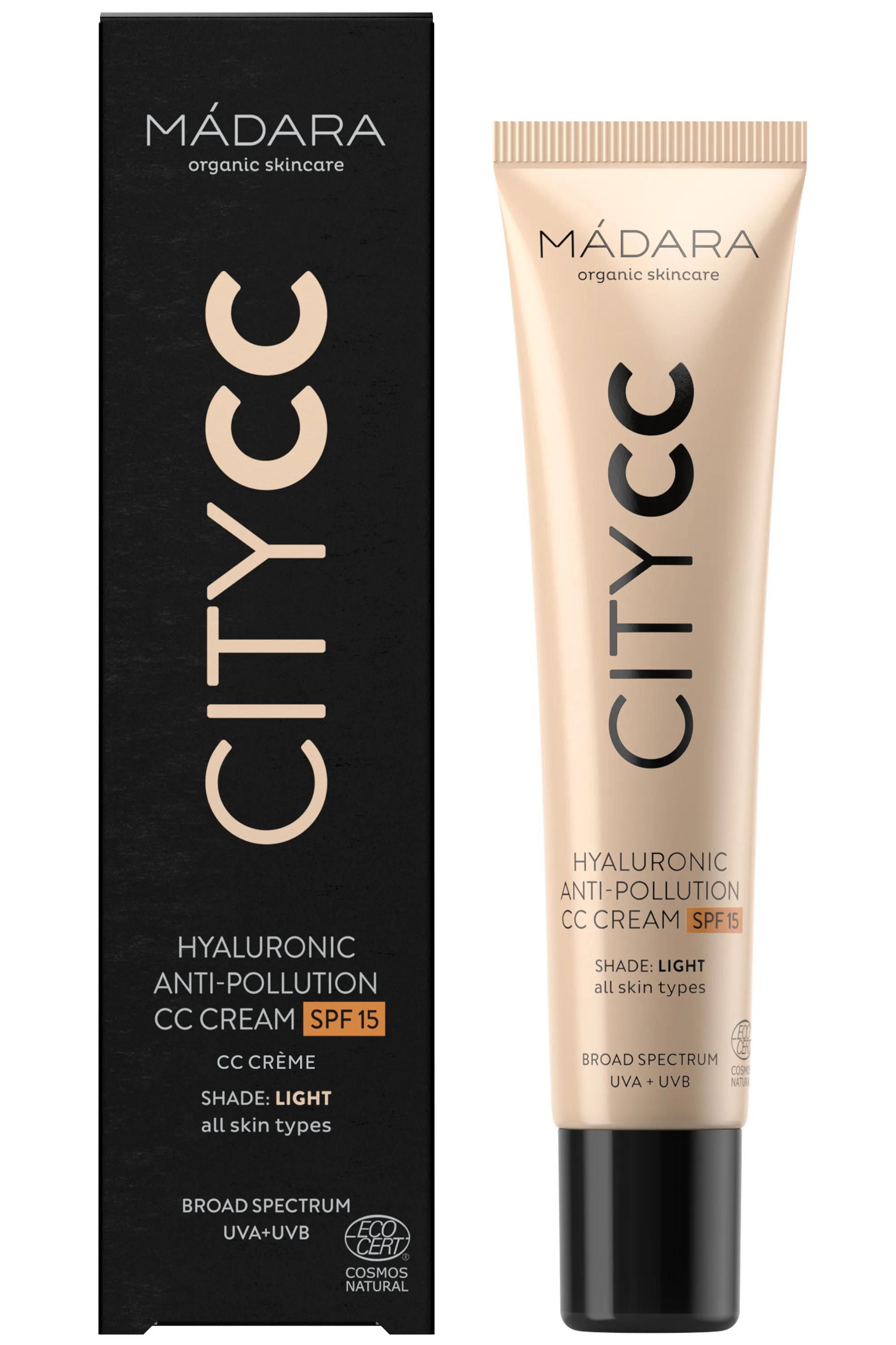 Mádara Cosmetics CC Crème anti-pollution SPF15-40 ml